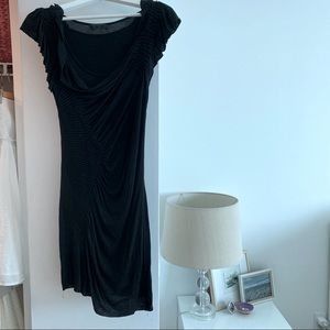 AllSaints cotton ruched dress. So soft and comfy. Size 8.